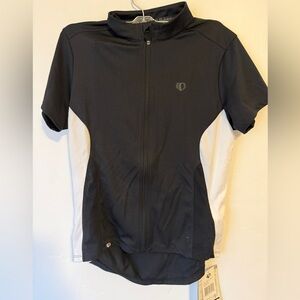 NWT Pearl Izumi Women's Black and White Cycling Jersey